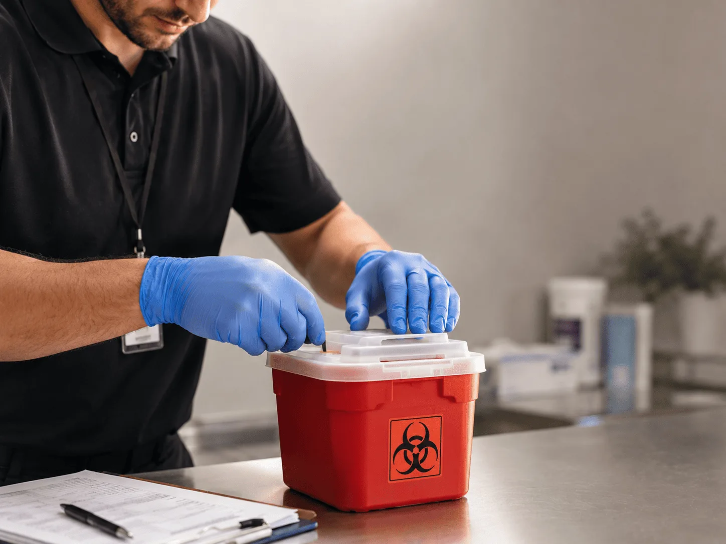 Why choose Sharps Waste Disposal in Hughes, AR